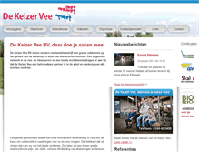 Tablet Screenshot of dekeizervee.nl